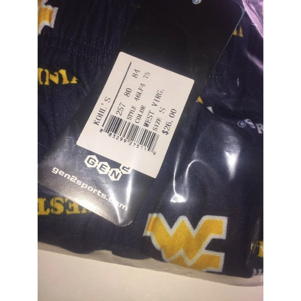 Boys West Virginia Mountaineers Lounge Pants Size 4